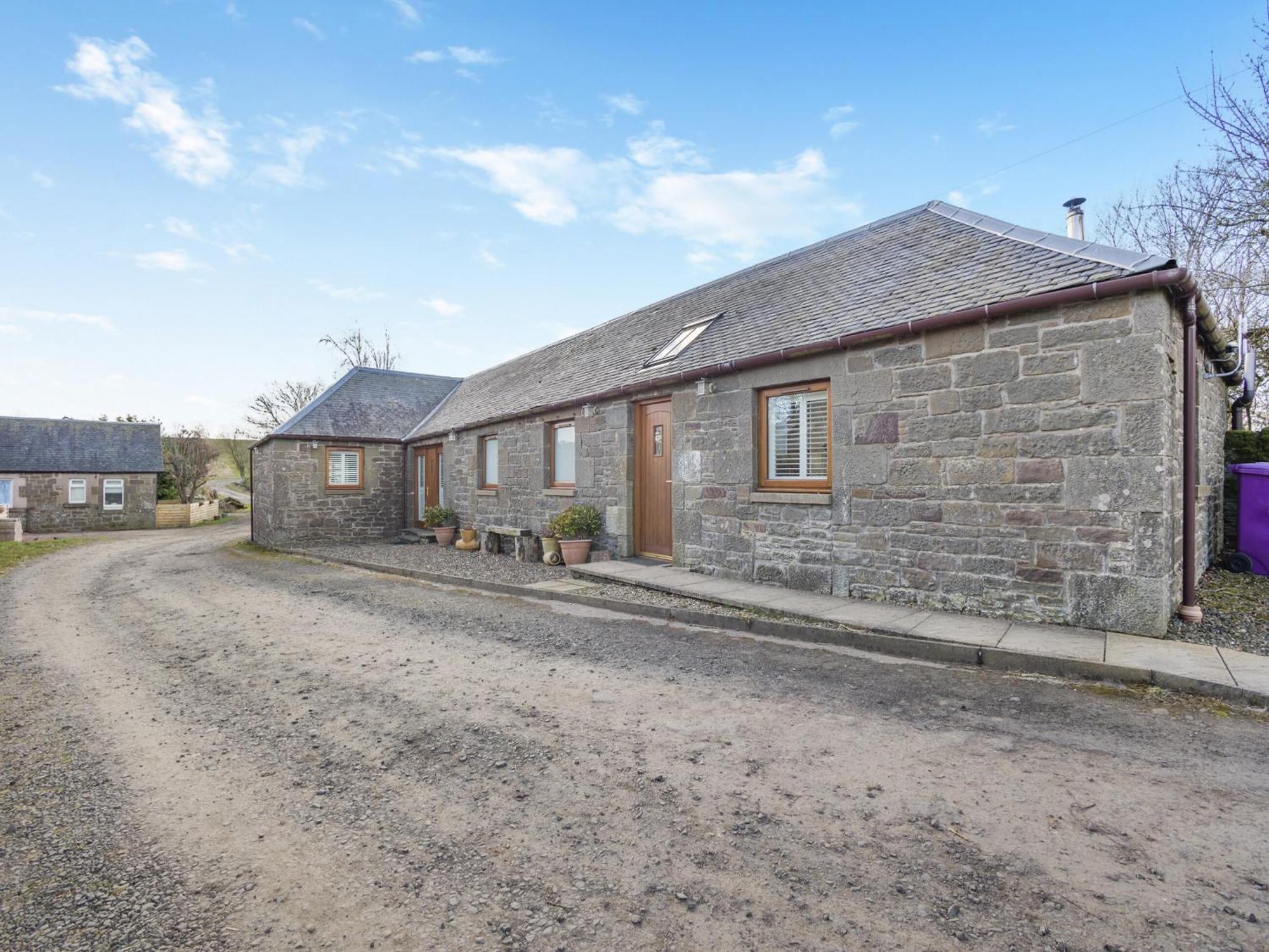 Appletree Cottage Kirkton of Tealing Esterno foto
